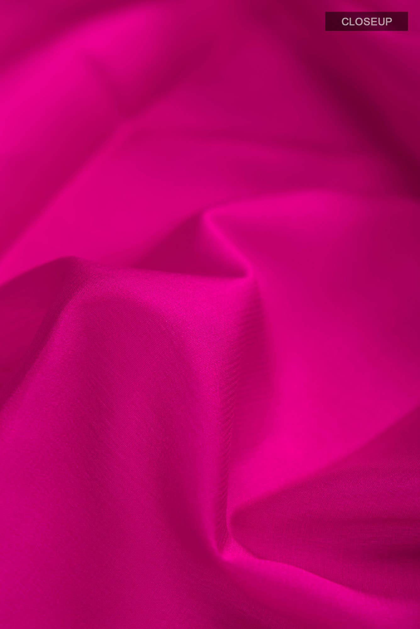 Pink Mysore Crepe Saree