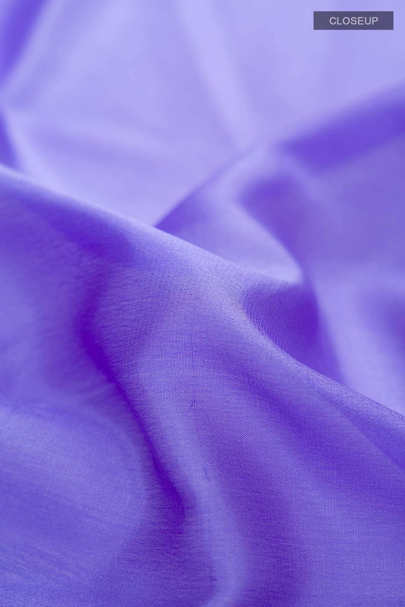Lavender Mysore Crepe Saree