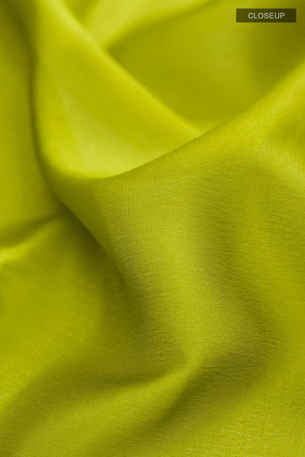 Green Mysore Crepe Saree