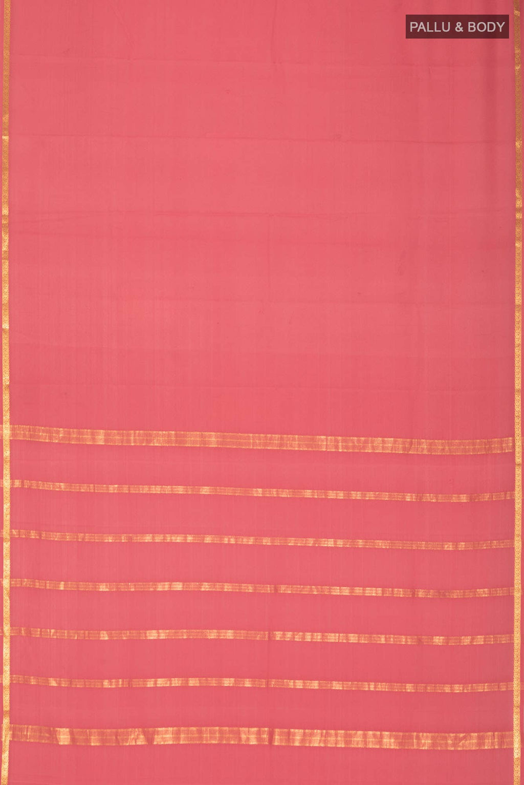 Coral Mysore Crepe Saree