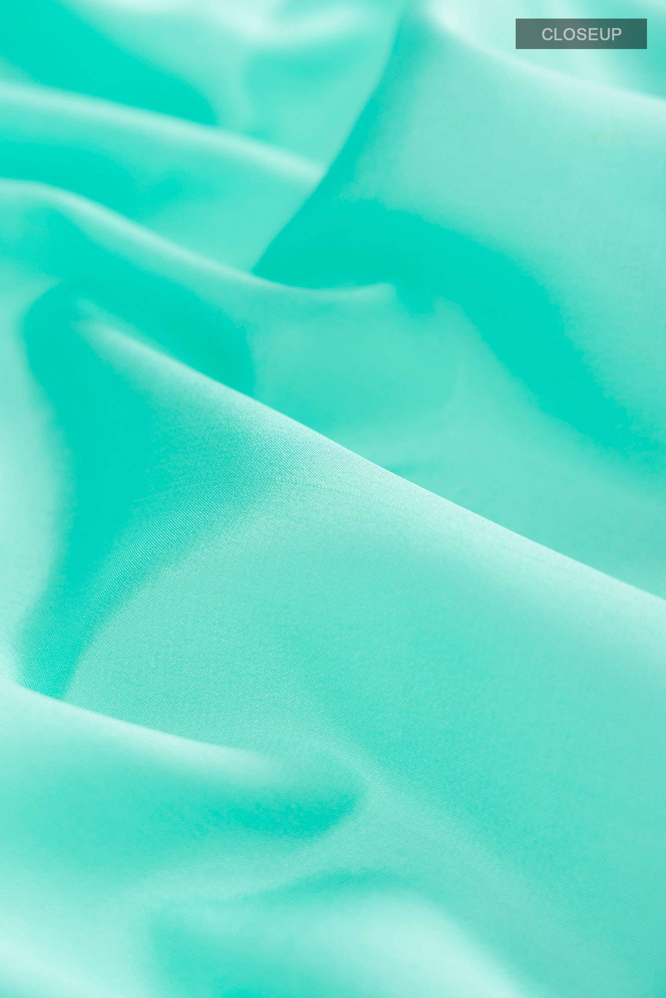 Sea Green Mysore Crepe Saree