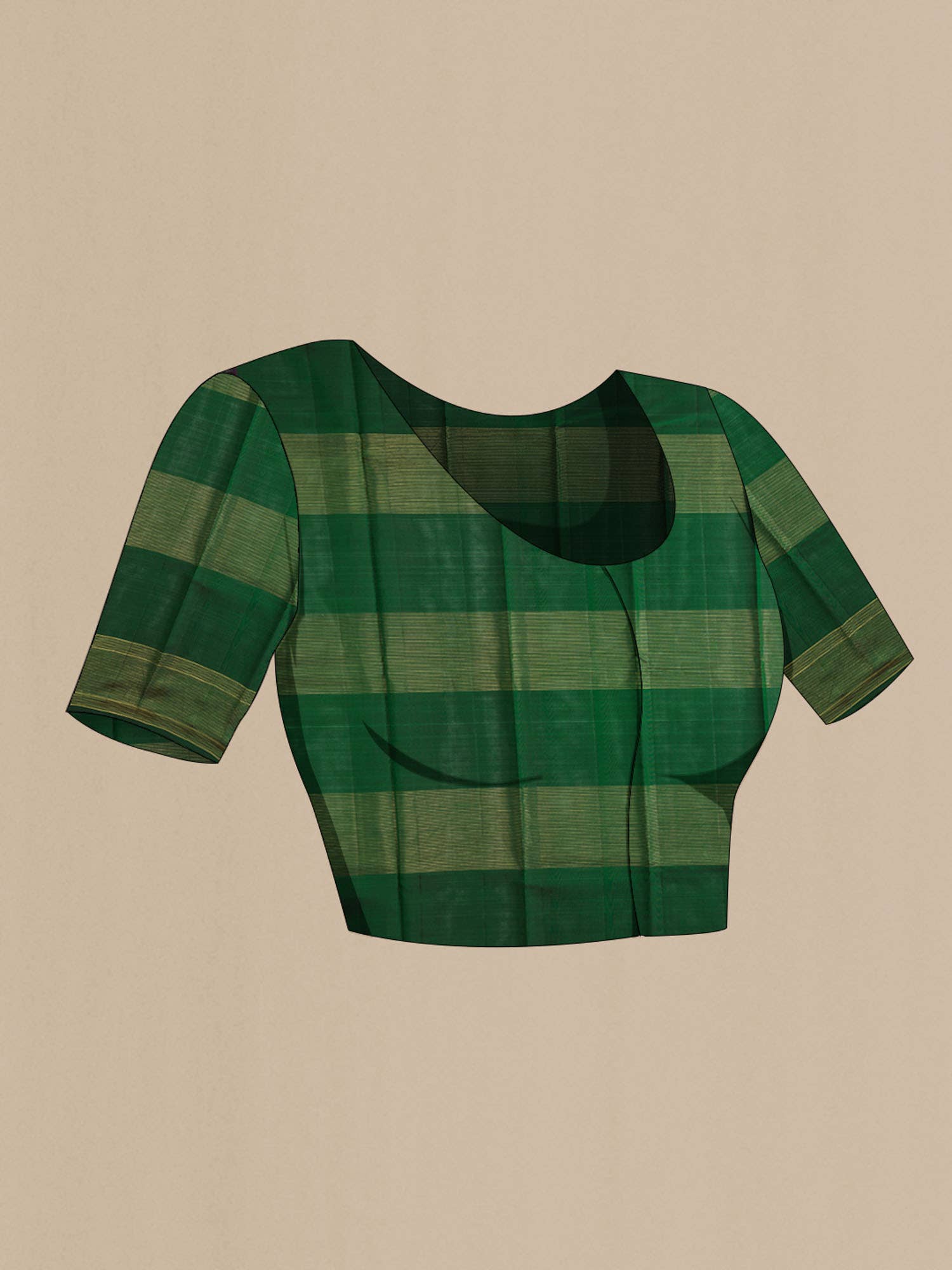 Green Kanchipuram Silk Saree