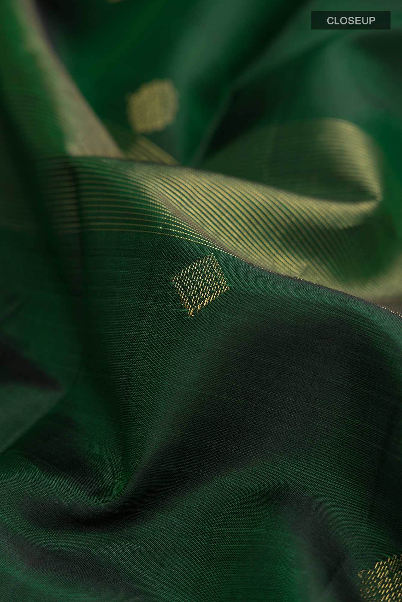 Green Kanchipuram Silk Saree