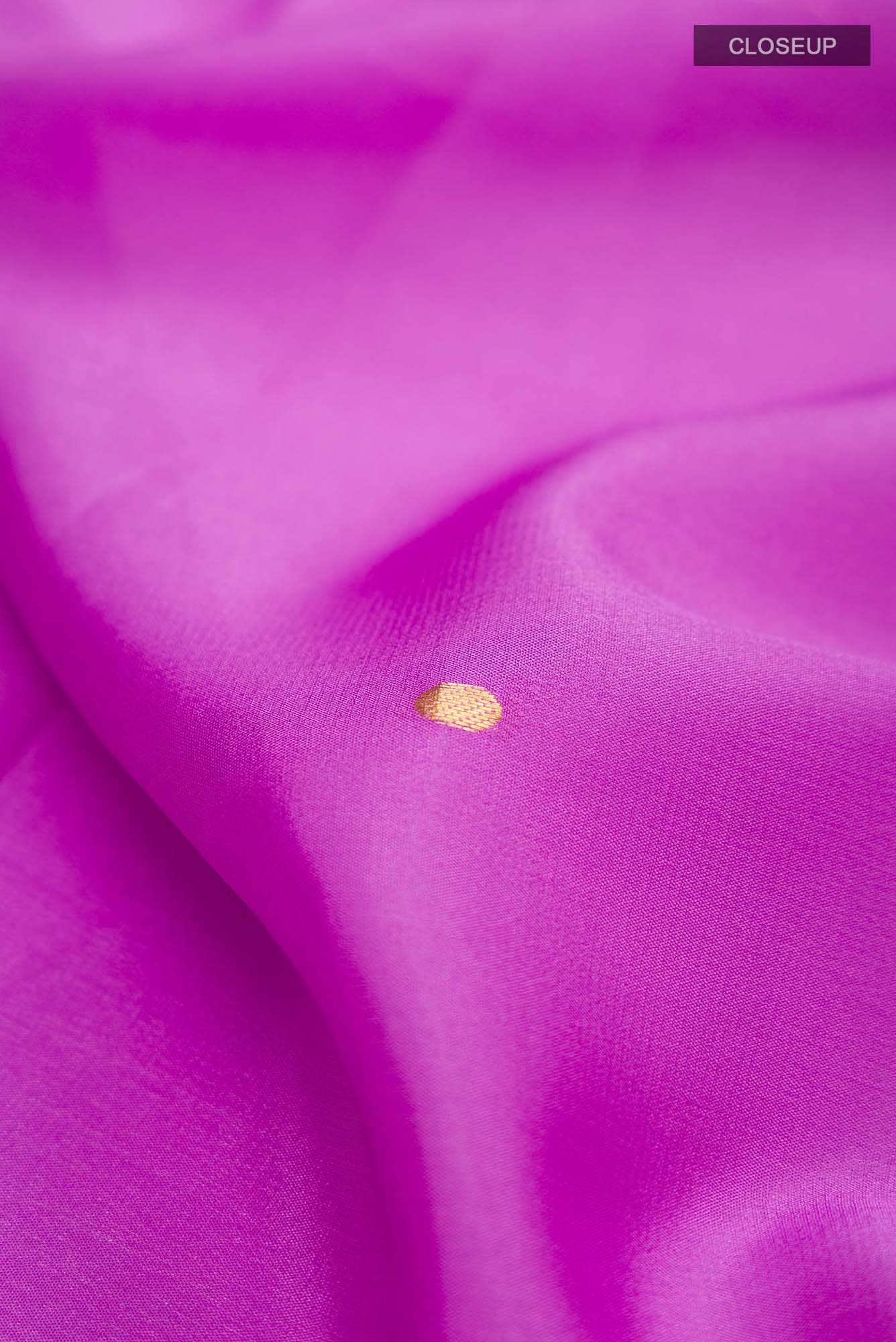 Lavender Mysore Crepe Saree