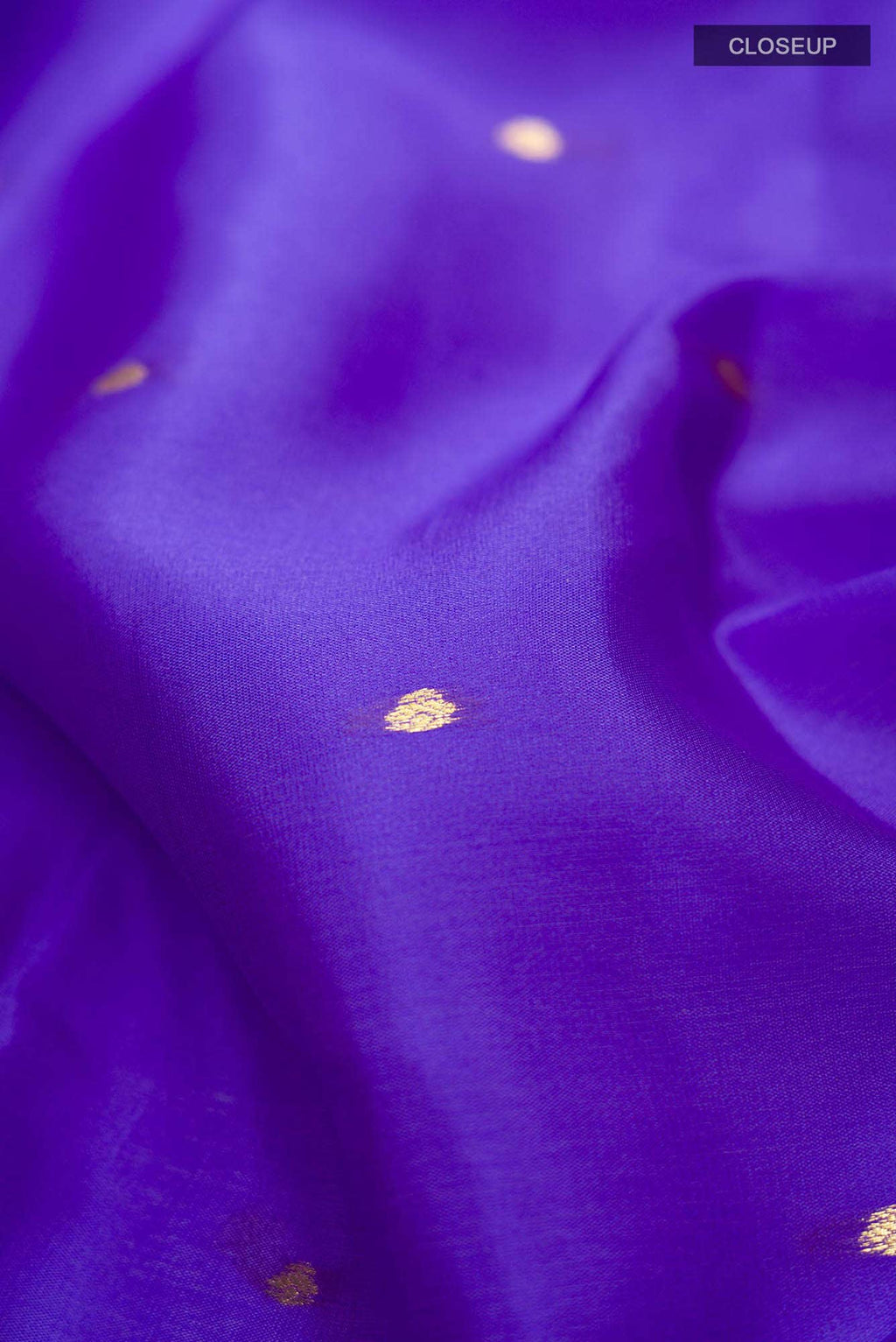 Lavender Mysore Crepe Saree