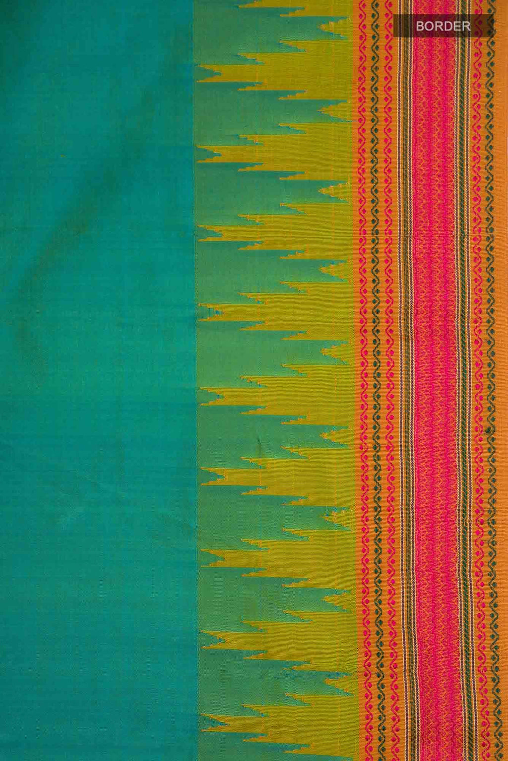 Green Bangalore Silk Saree