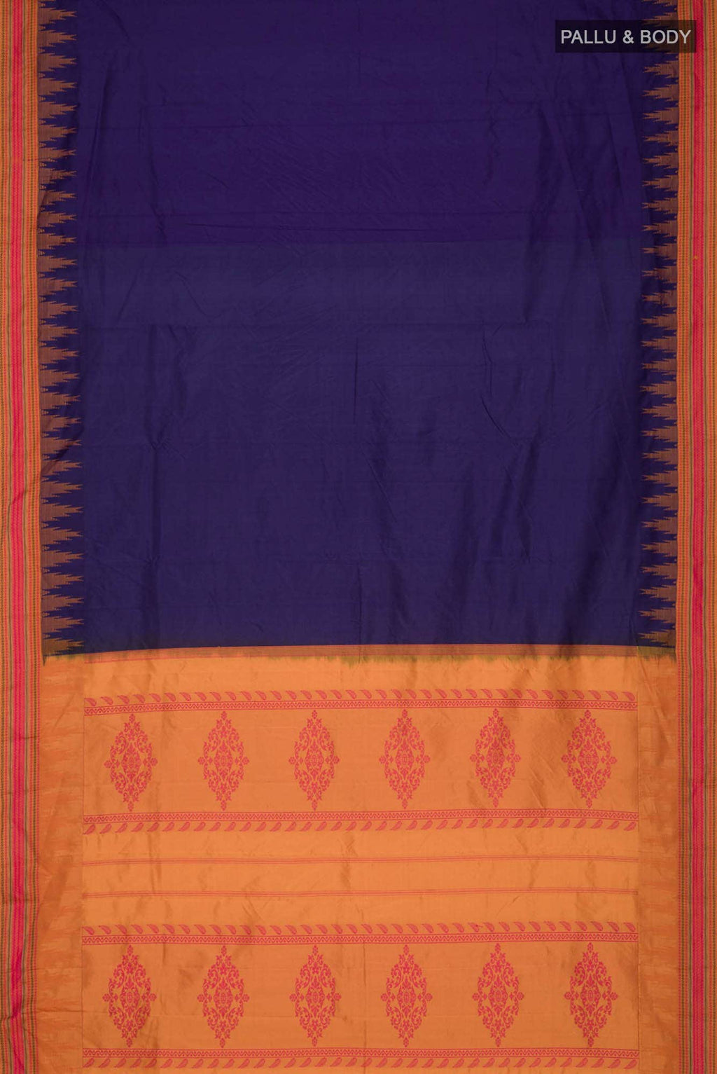 Blue Bangalore Silk Saree