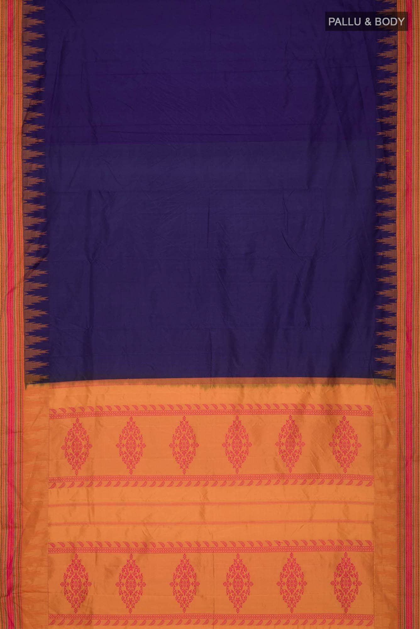 Blue Bangalore Silk Saree