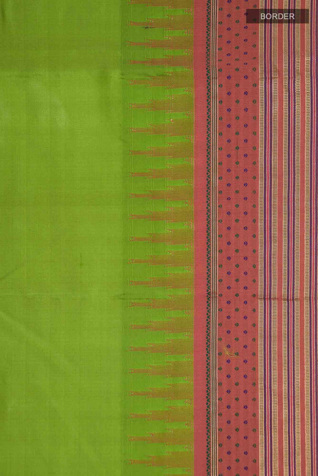 Green Bangalore Silk Saree