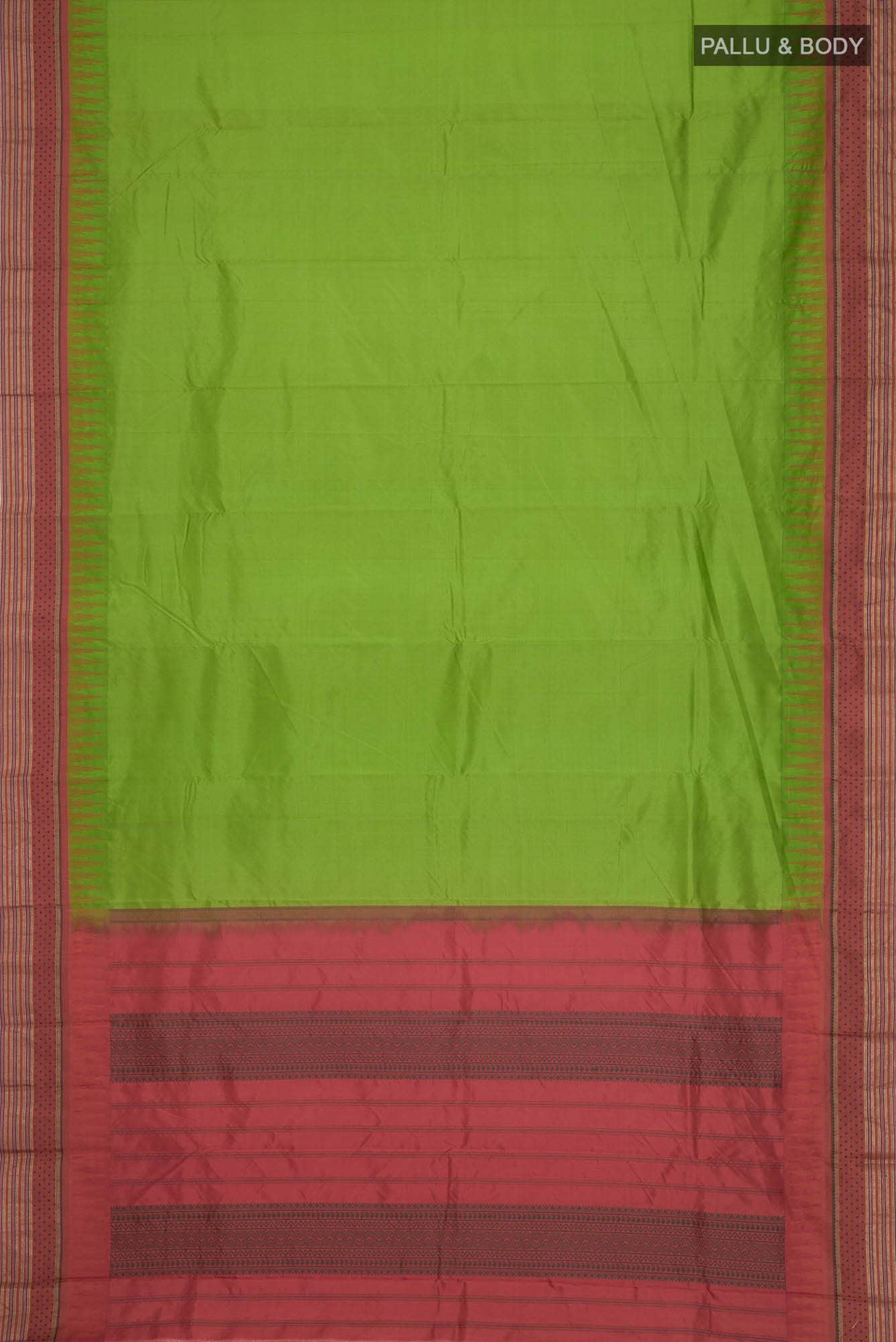 Green Bangalore Silk Saree