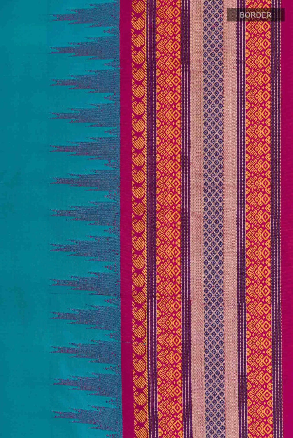 Blue Bangalore Silk Saree