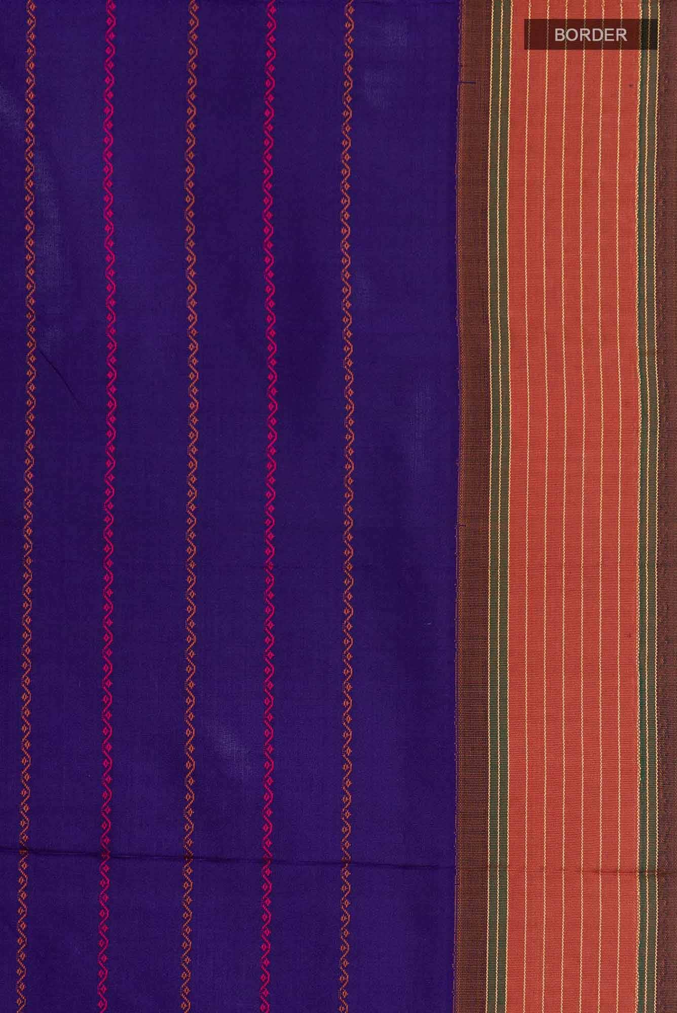 Blue Bangalore Silk Saree