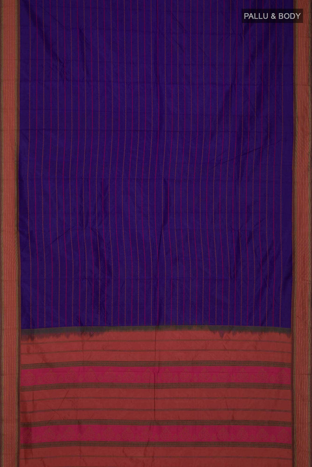 Blue Bangalore Silk Saree