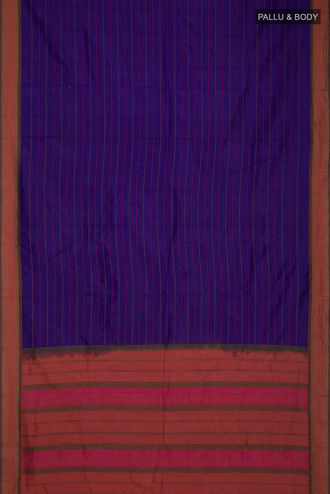 Blue Bangalore Silk Saree