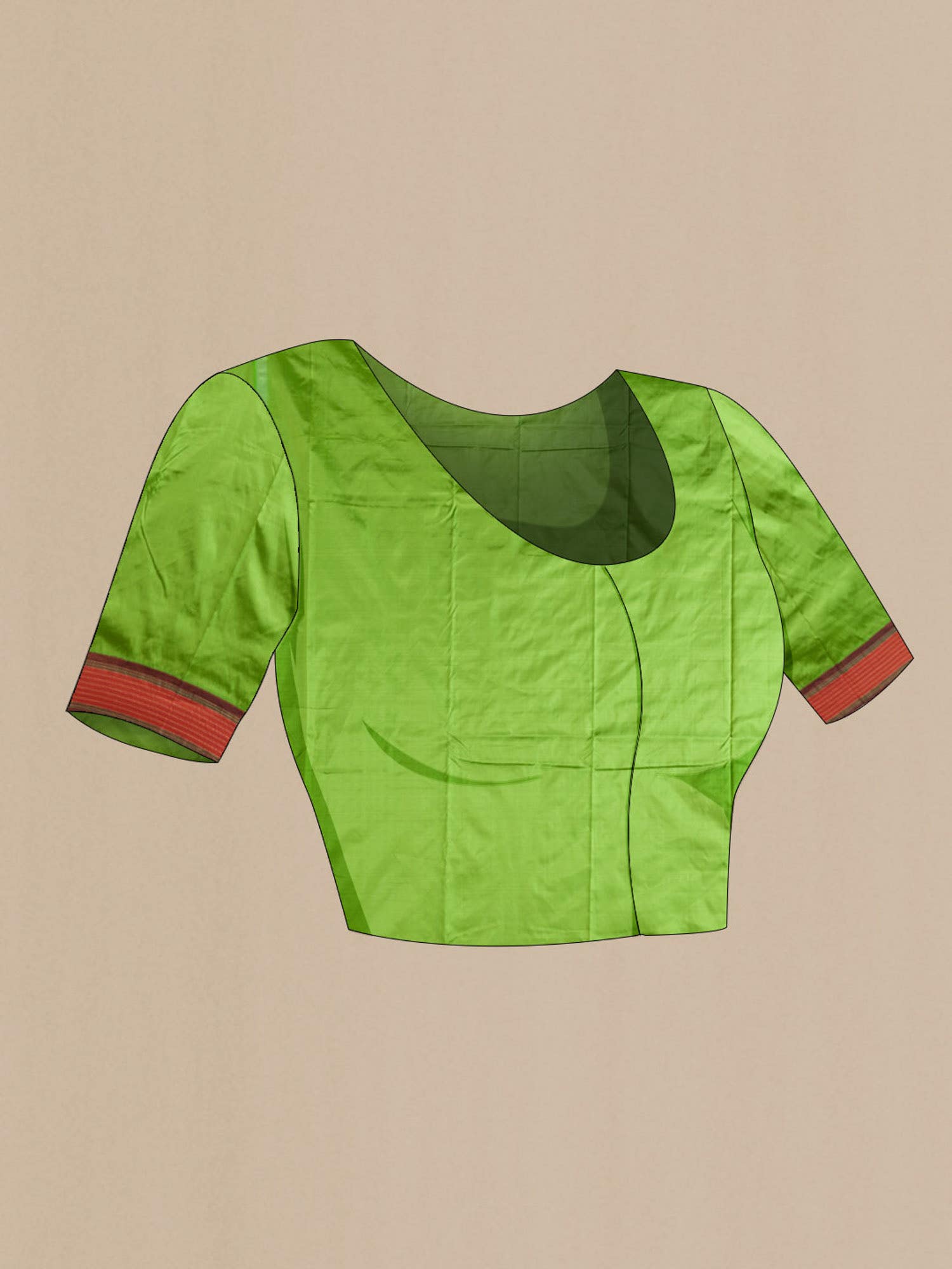 Green Bangalore Silk Saree
