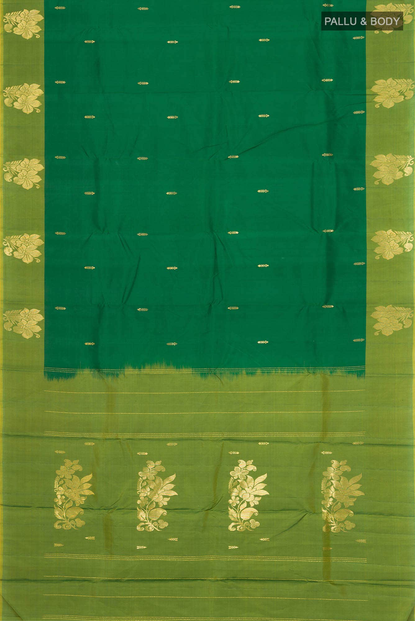 Green Kanchipuram Silk Saree