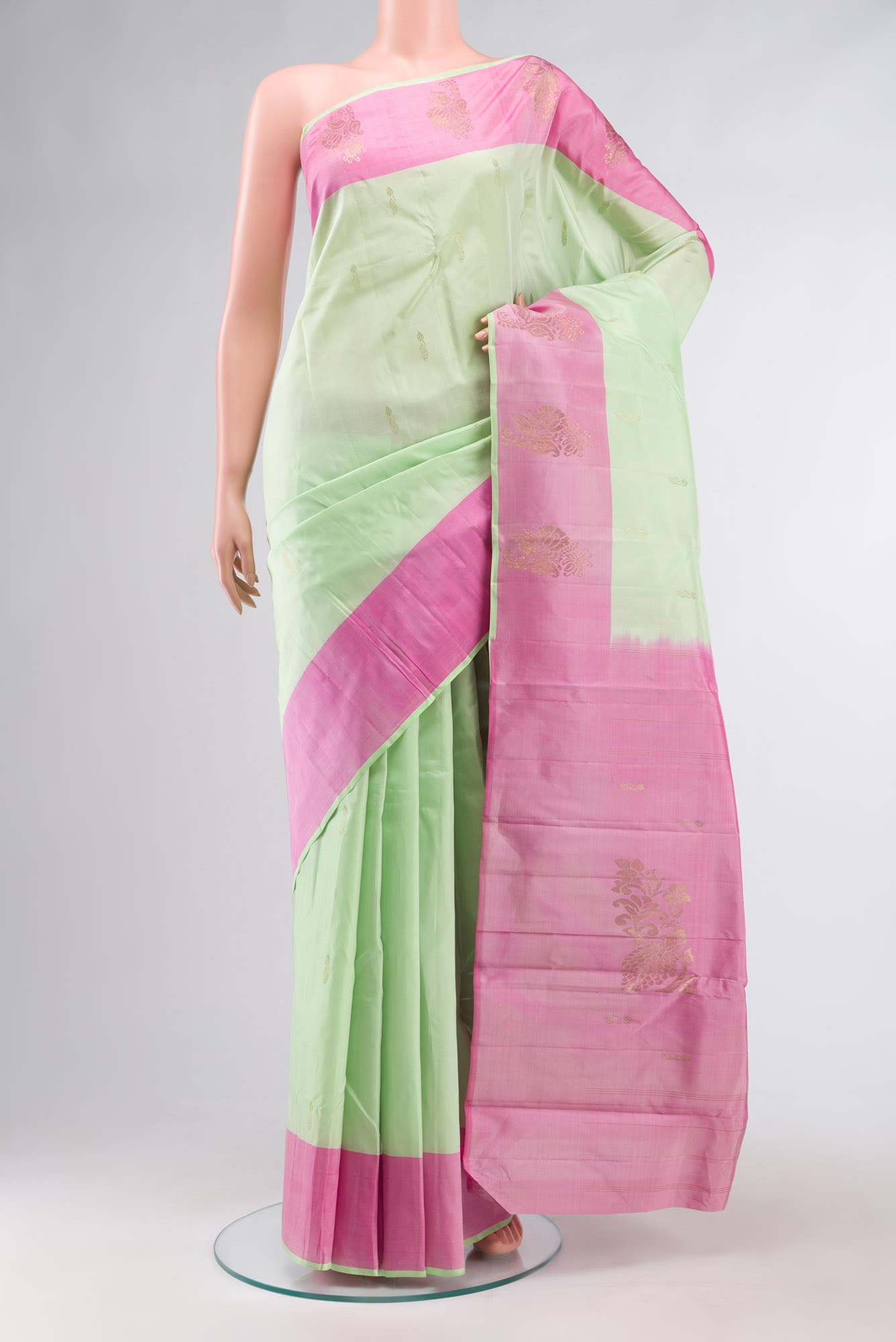 Green Kanchipuram Silk Saree