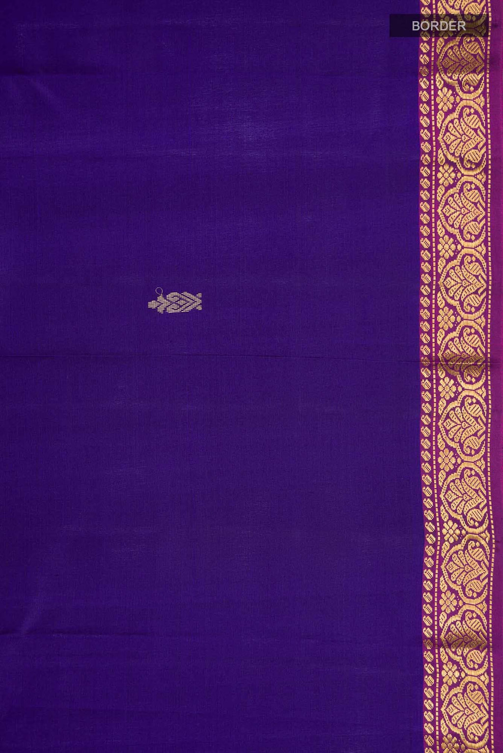 Blue Kanchipuram Silk Saree