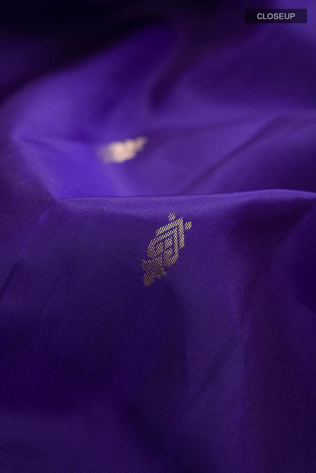 Blue Kanchipuram Silk Saree