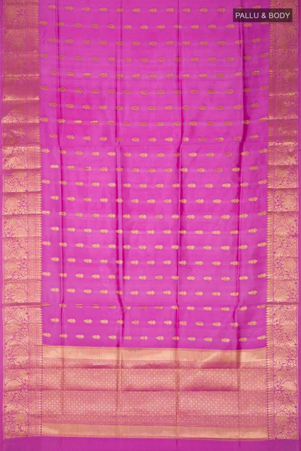 Pink Banarasi Raw Silk Saree