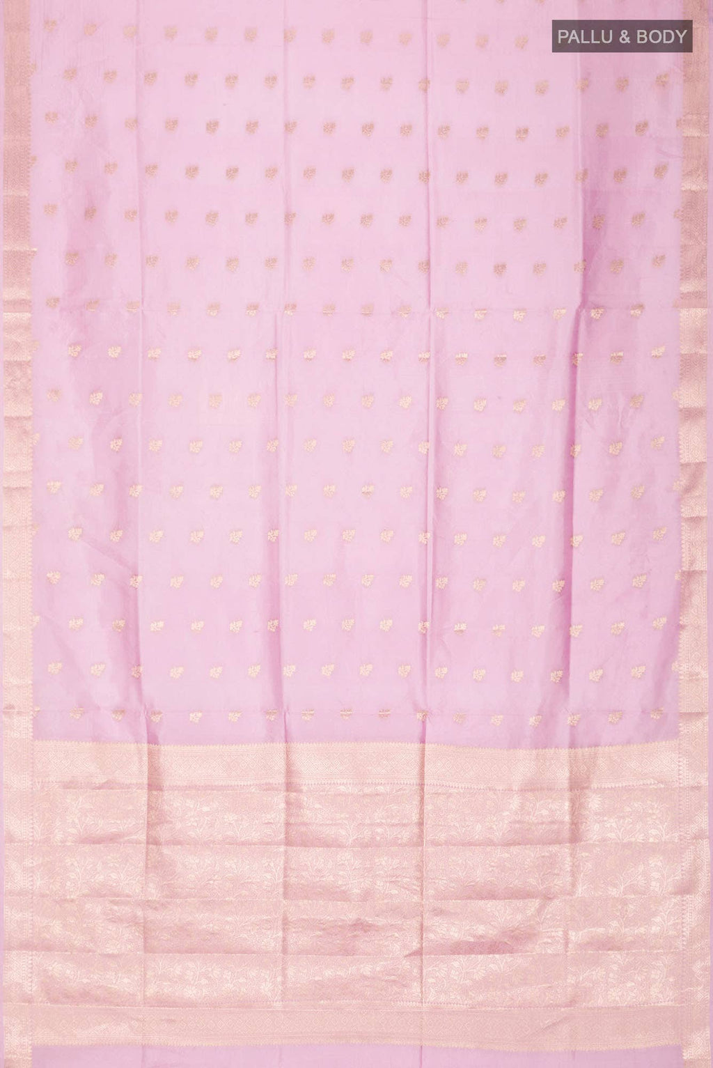 Pink Banarasi Raw Silk Saree