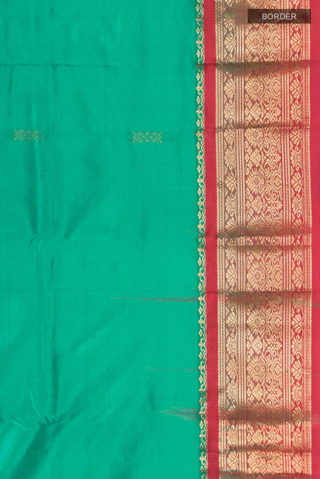Green Bangalore Silk Saree
