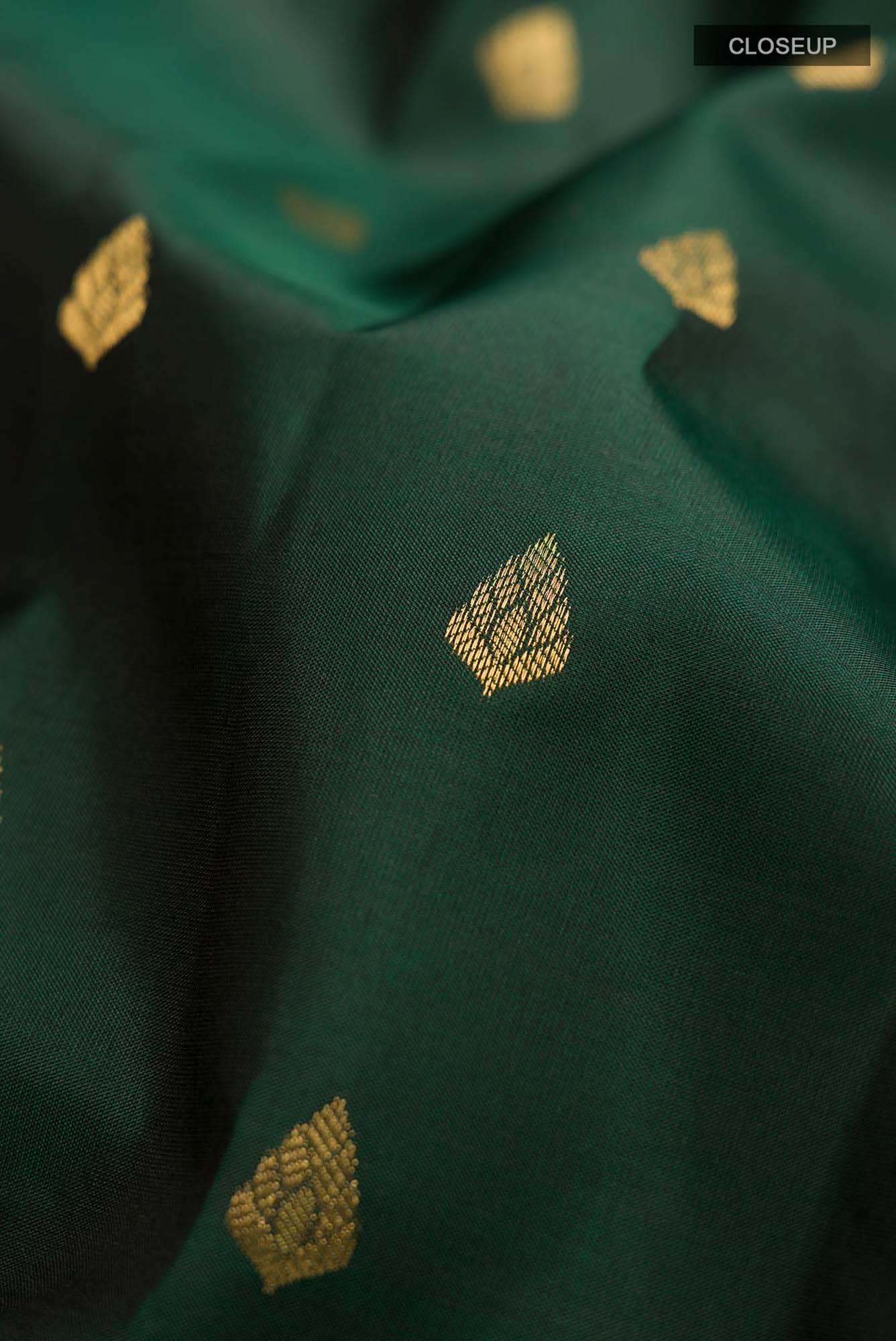 Green Kanchipuram Silk Saree