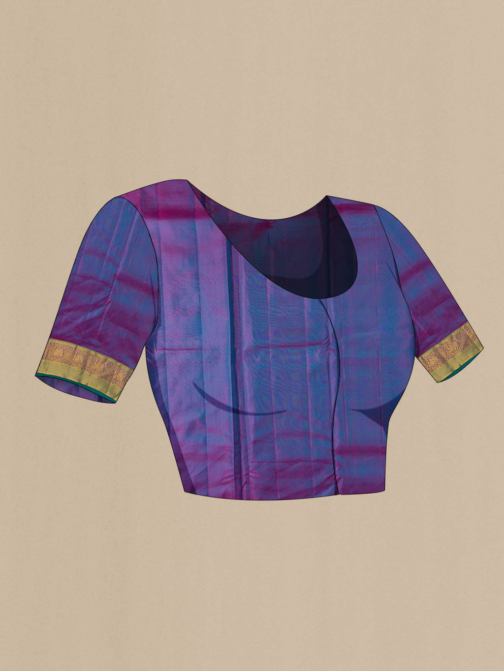 Blue Kanchipuram Silk Saree