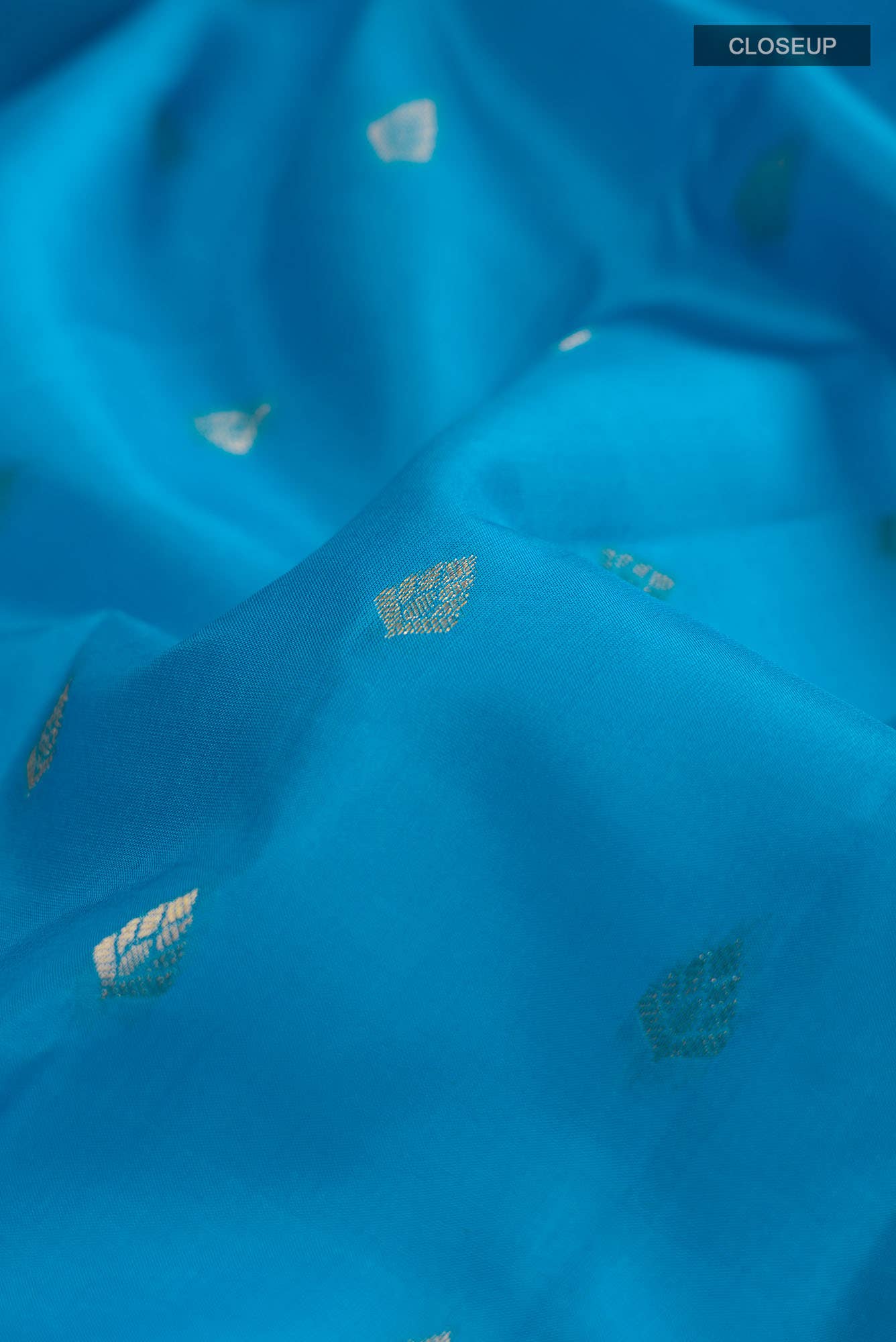 Blue Kanchipuram Silk Saree