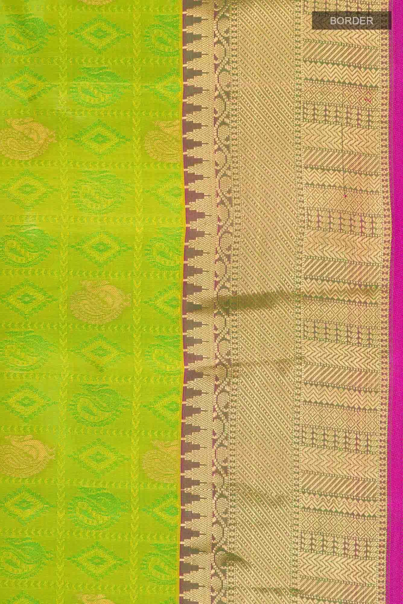 Green Kanchipuram Silk Saree