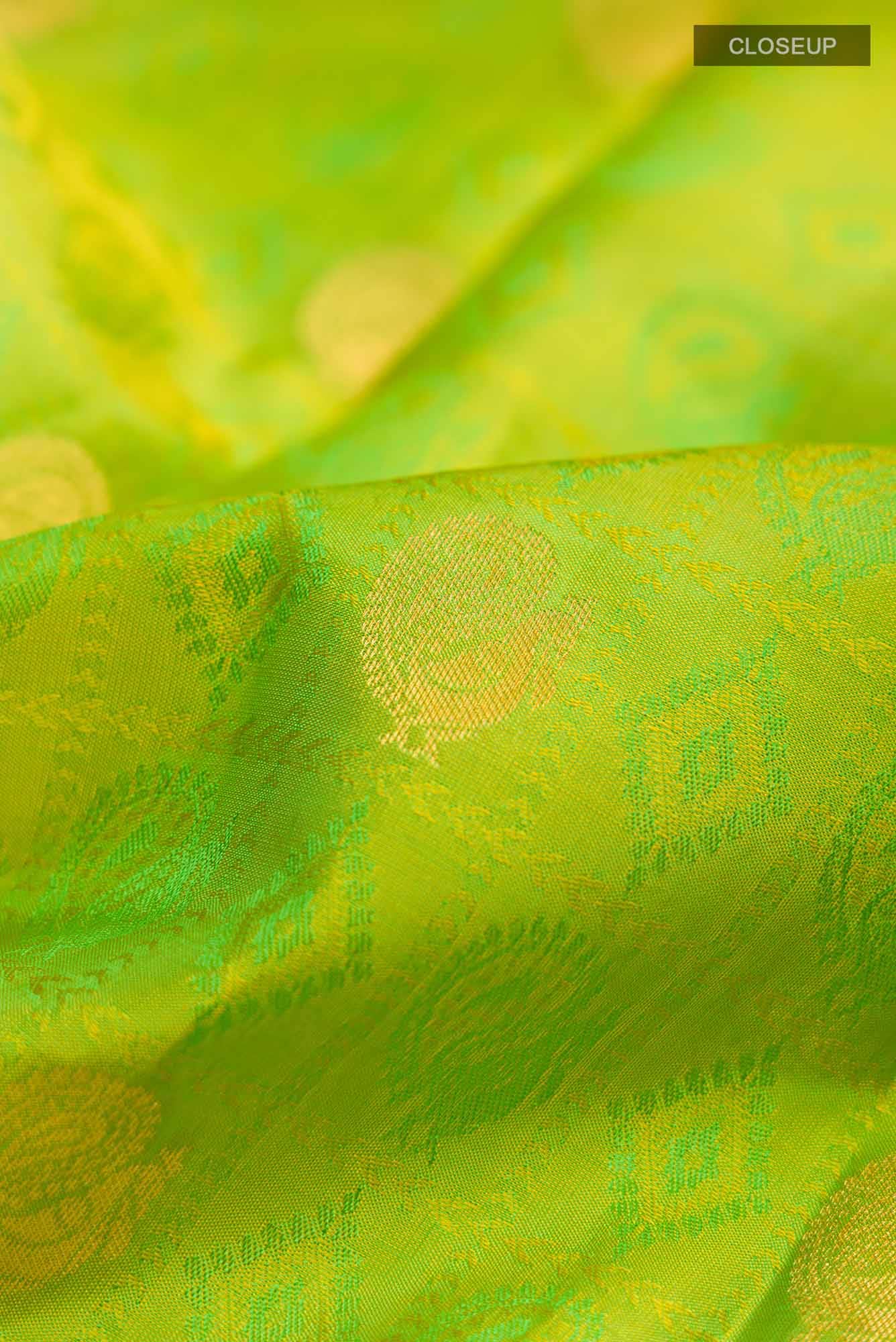Green Kanchipuram Silk Saree