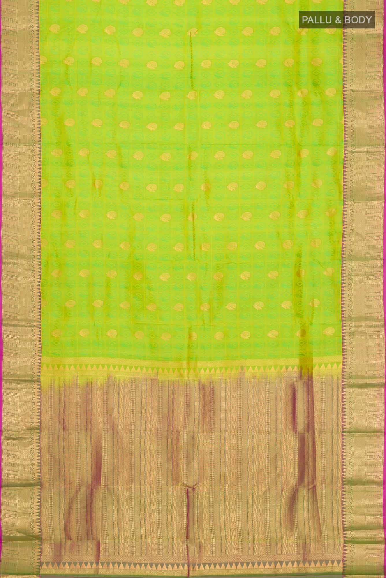 Green Kanchipuram Silk Saree