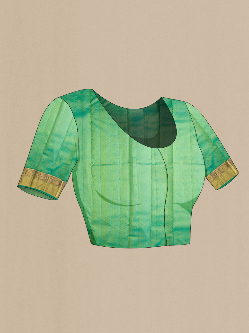 Green Kanchipuram Silk Saree