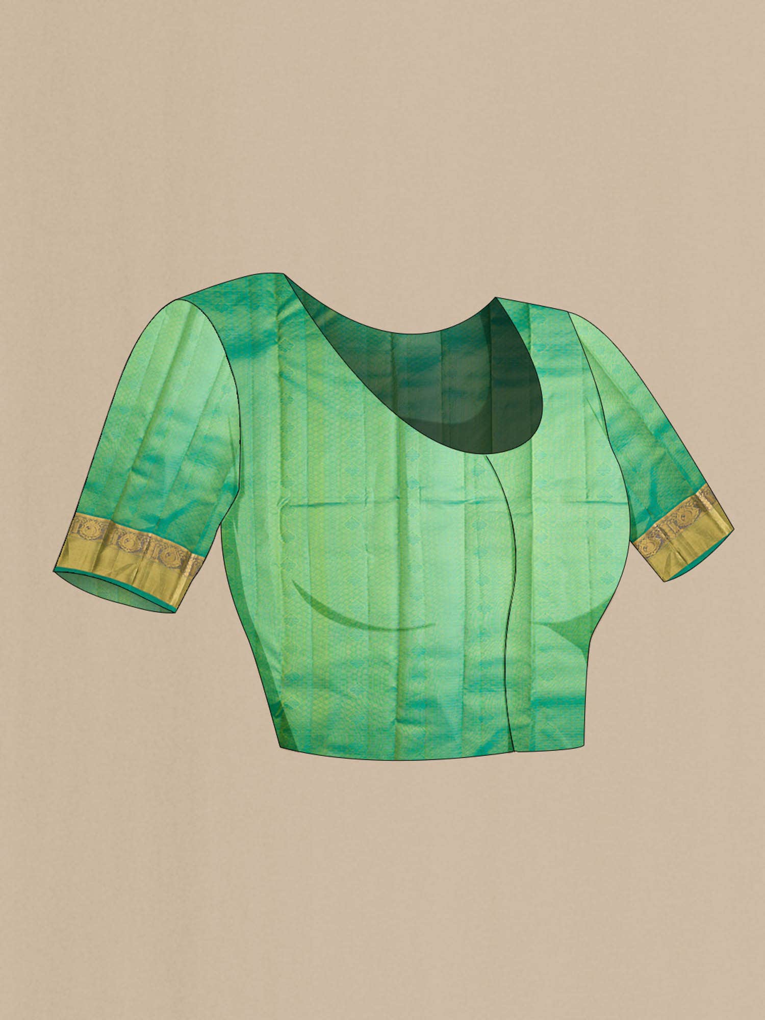 Green Kanchipuram Silk Saree