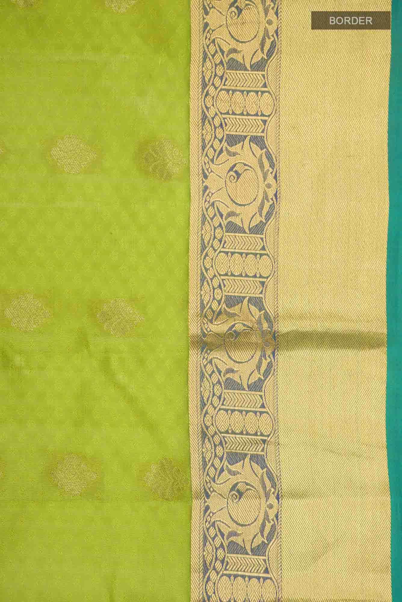 Green Kanchipuram Silk Saree