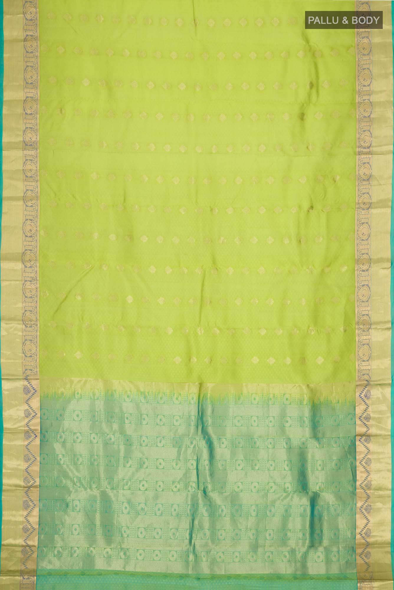 Green Kanchipuram Silk Saree