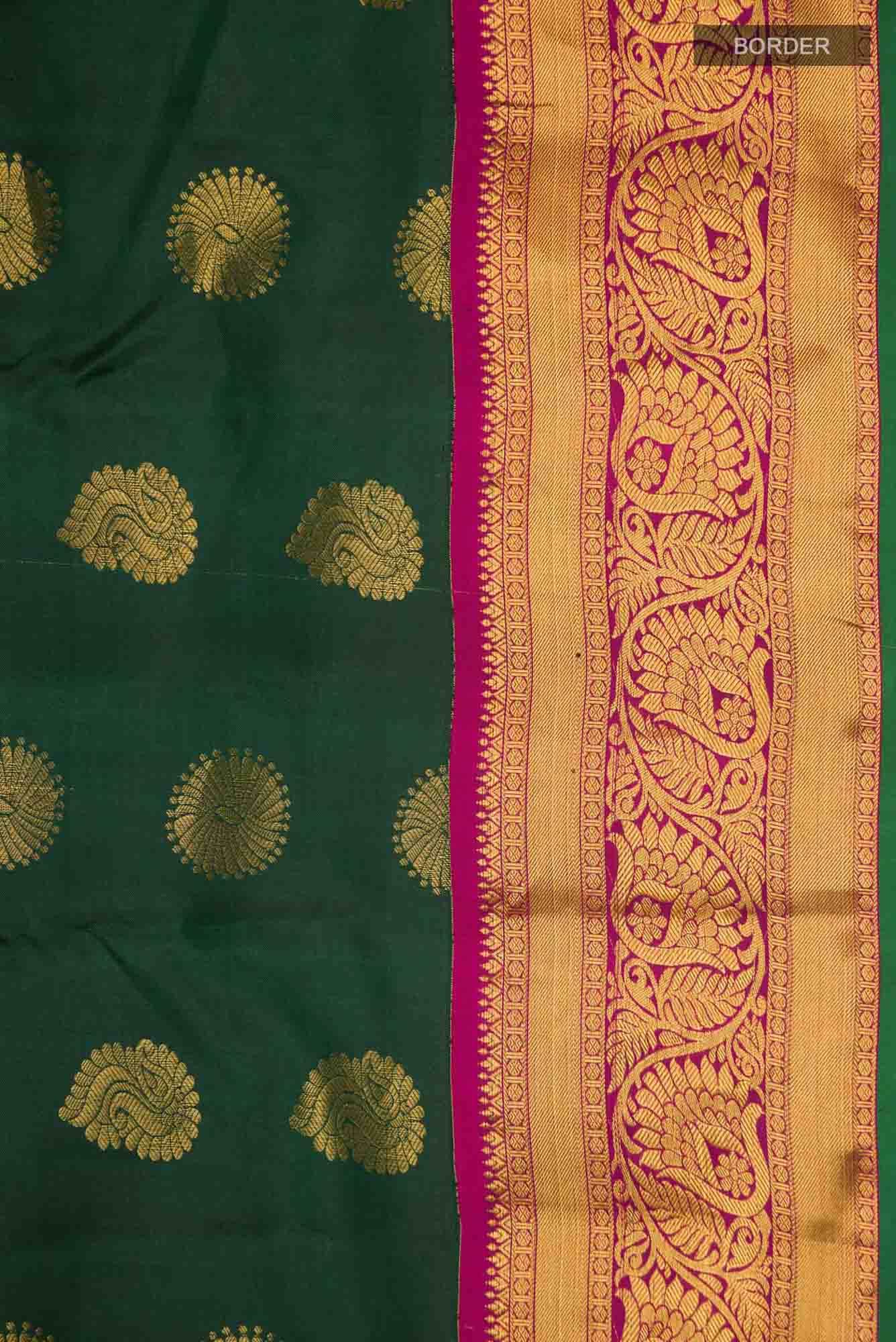Green Kanchipuram Silk Saree