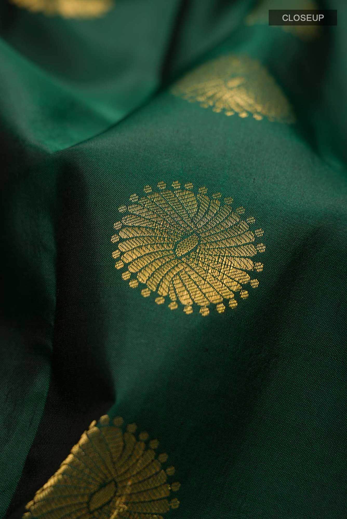 Green Kanchipuram Silk Saree
