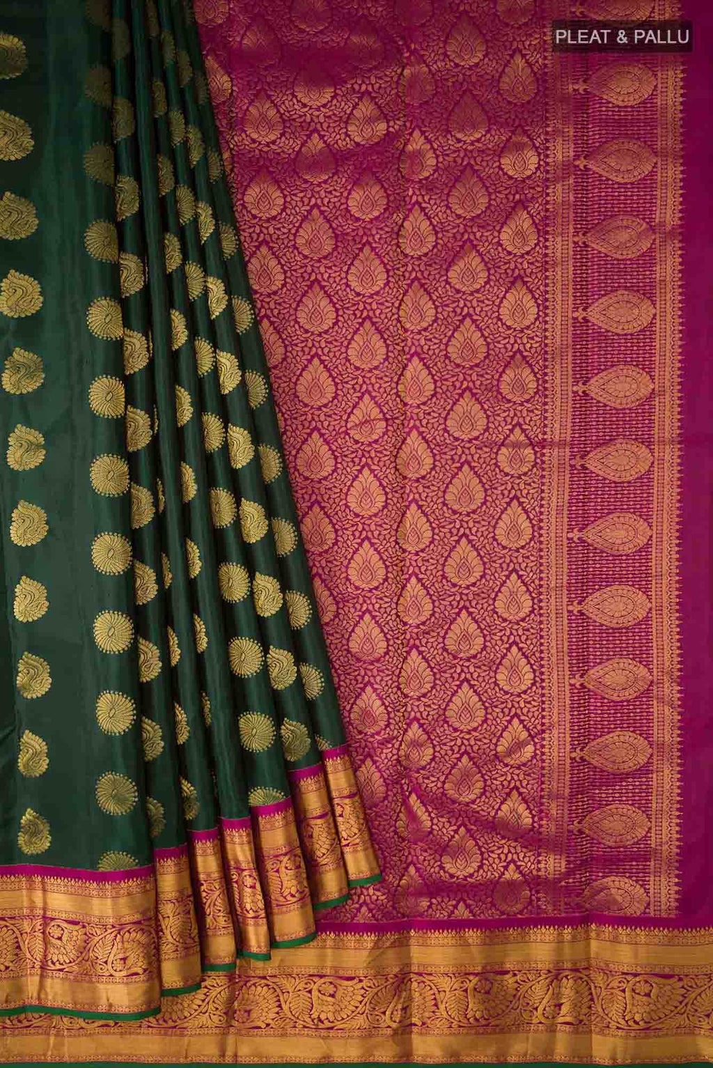 Green Kanchipuram Silk Saree