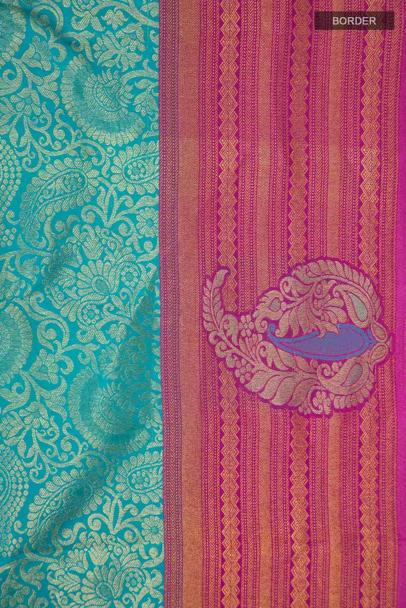 Green Kanchipuram Silk Saree