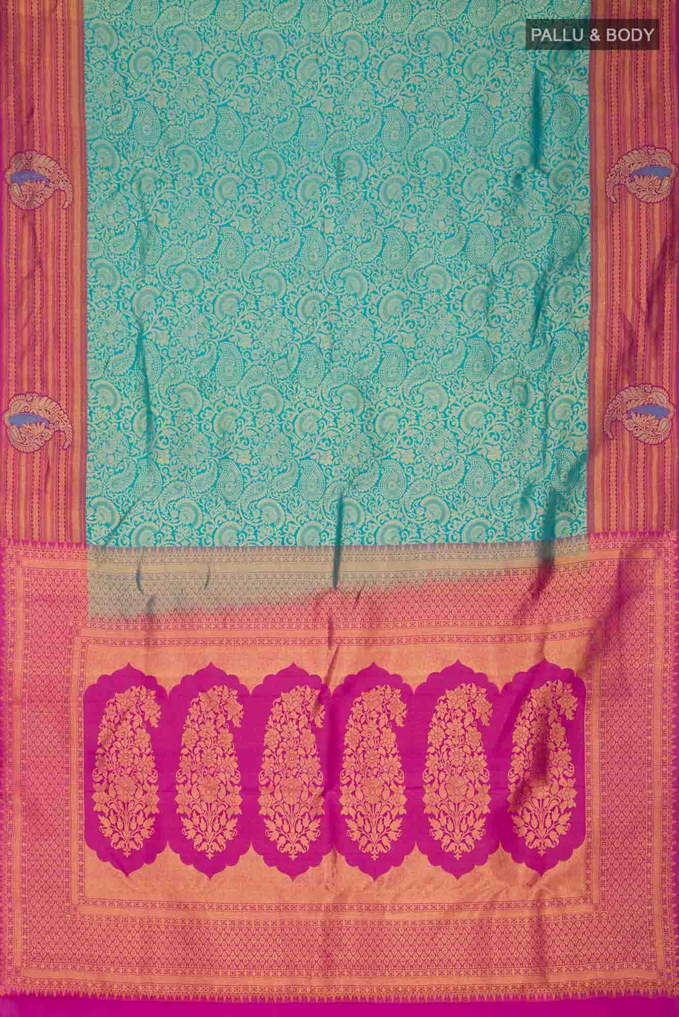 Green Kanchipuram Silk Saree