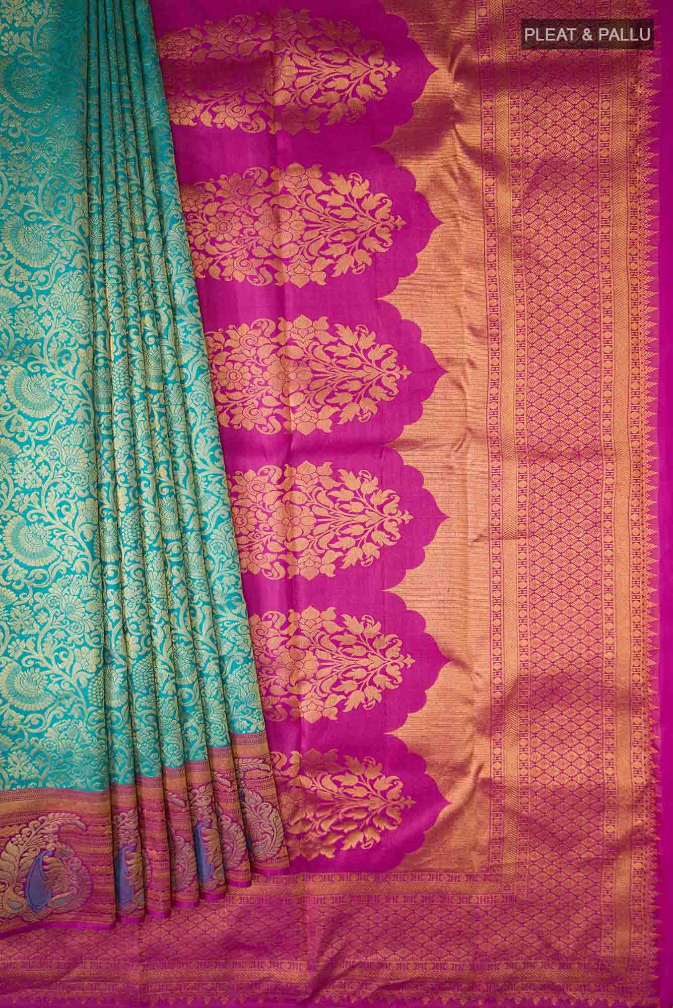 Green Kanchipuram Silk Saree