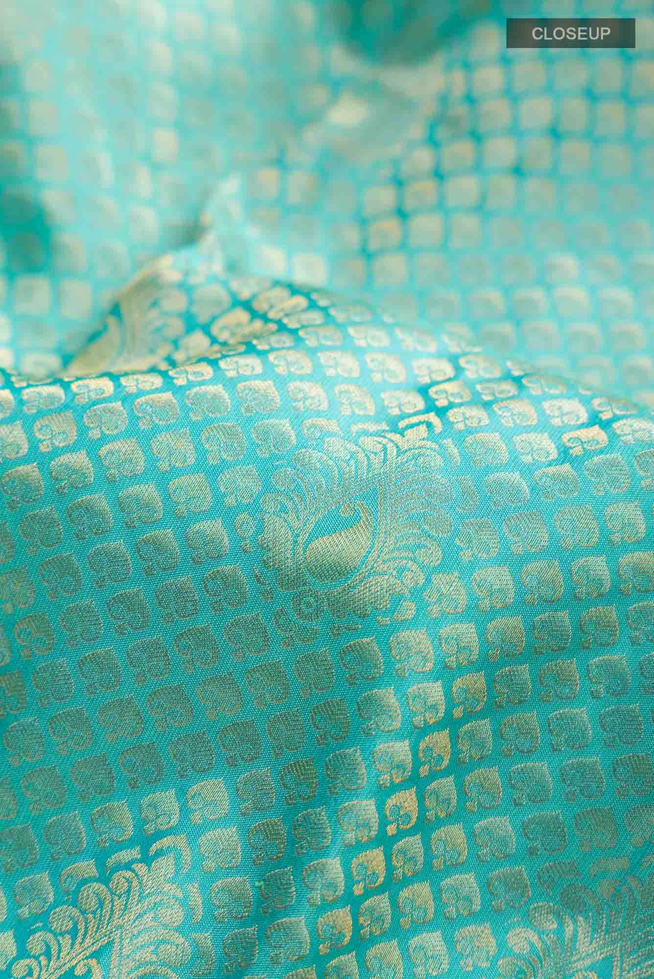 Green Kanchipuram Silk Saree