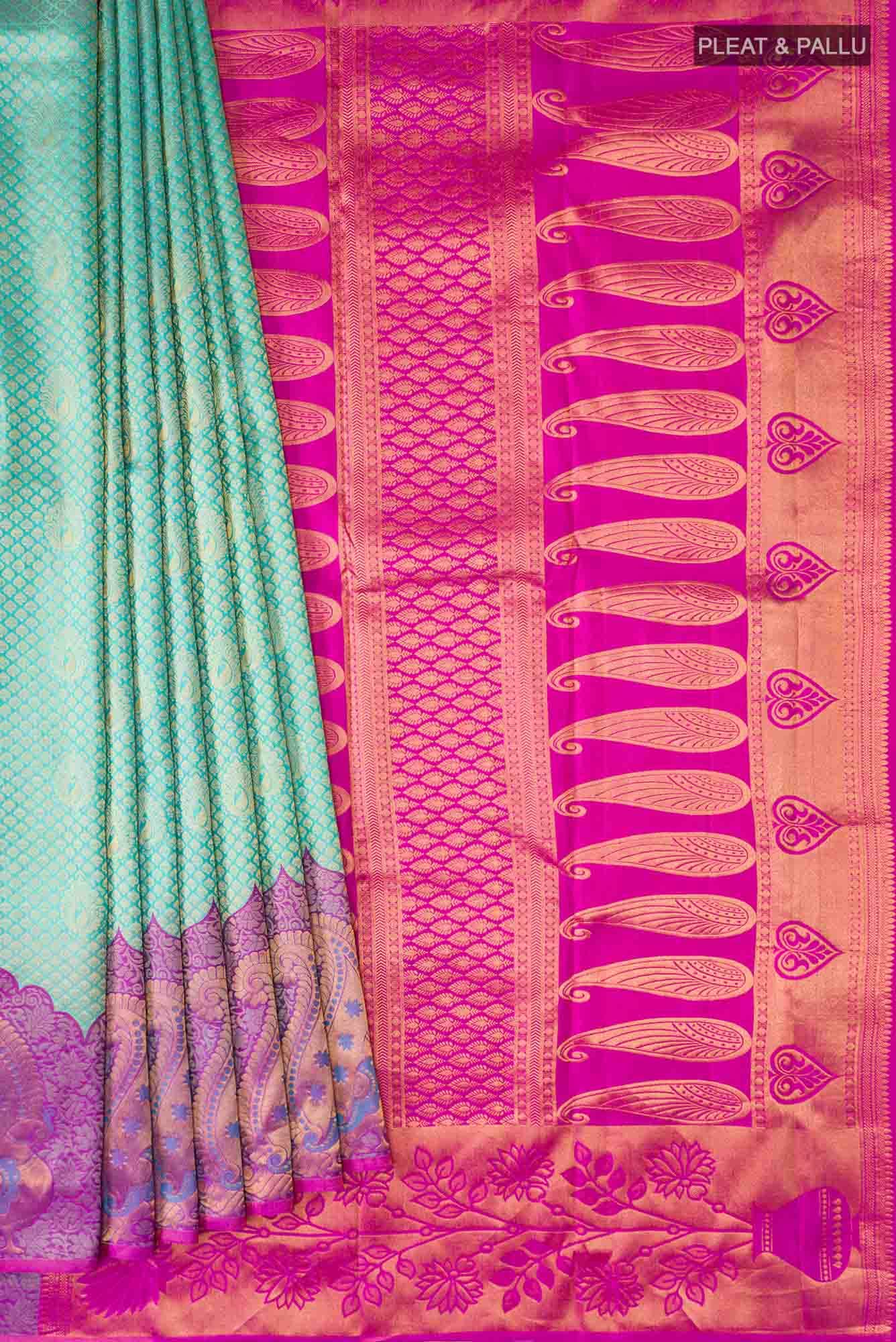 Green Kanchipuram Silk Saree
