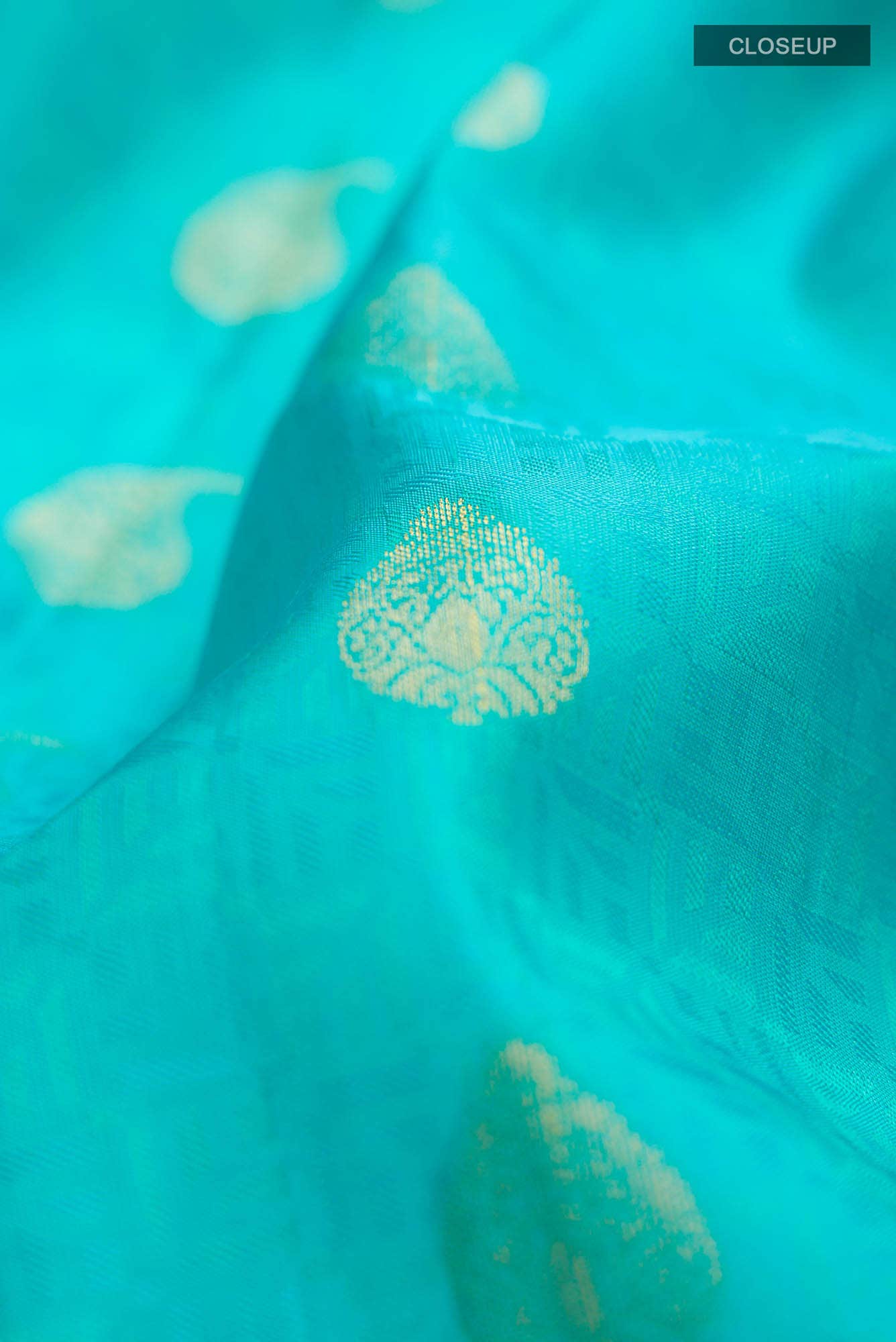 Blue Kanchipuram Silk Saree