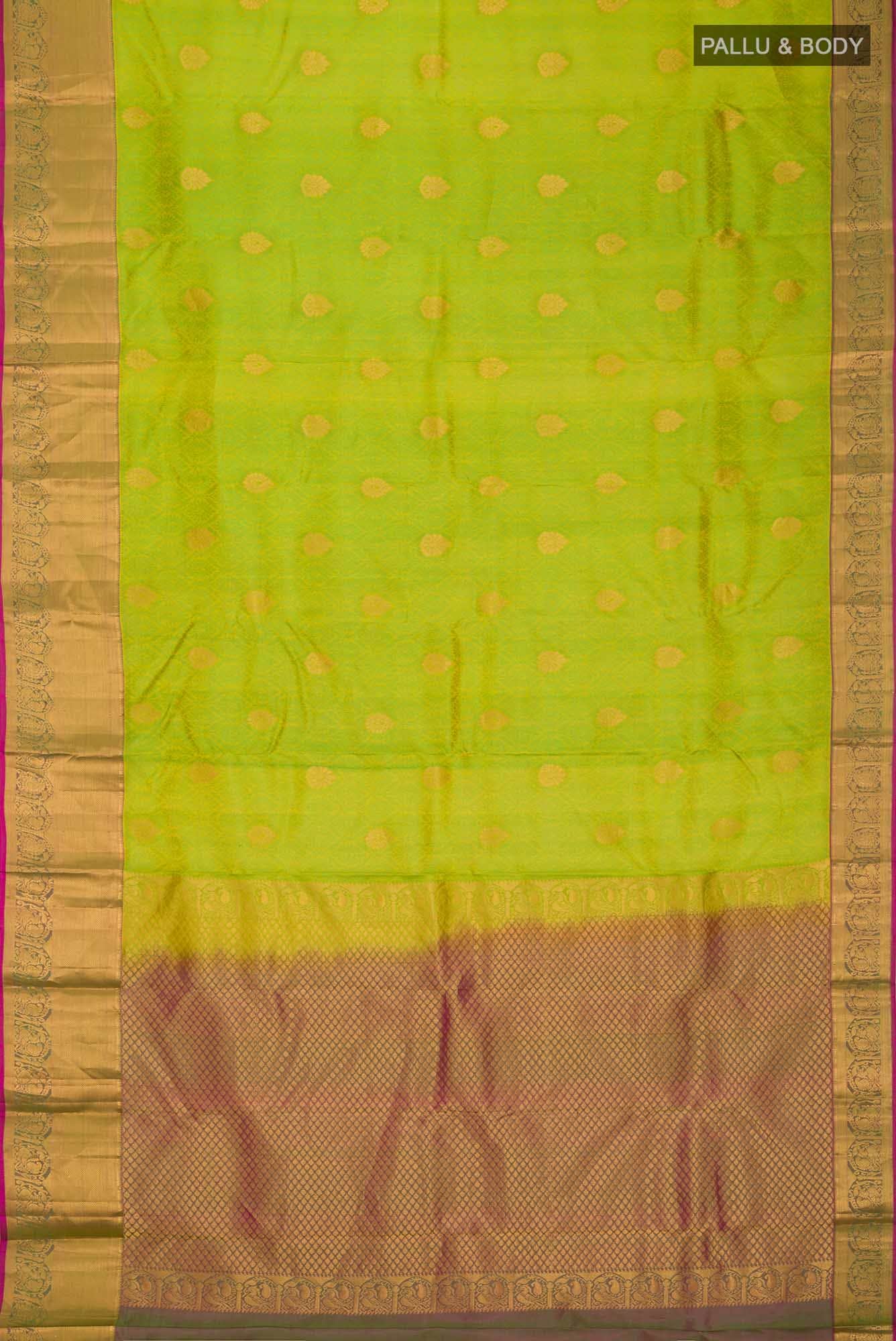 Green Kanchipuram Silk Saree