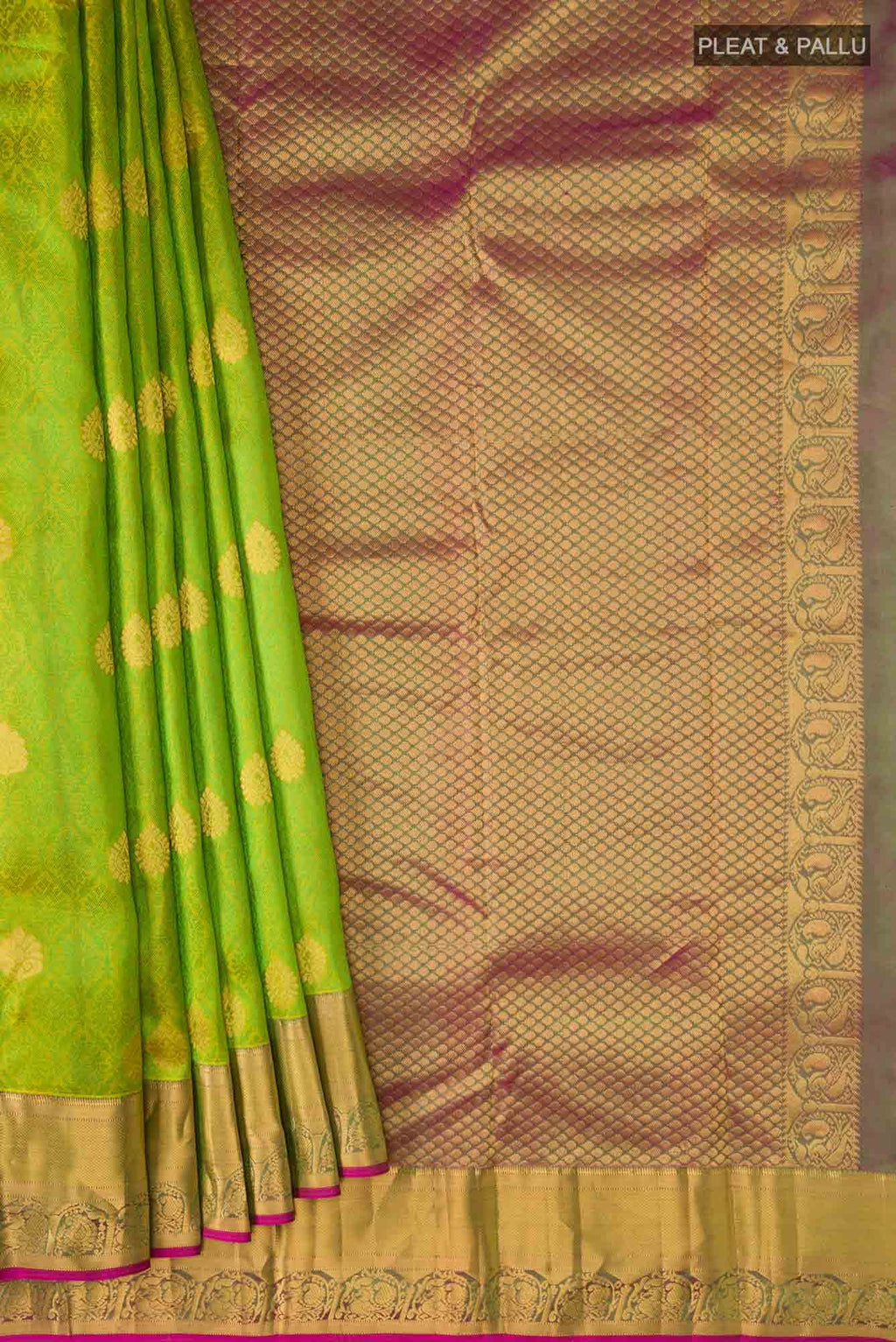 Green Kanchipuram Silk Saree