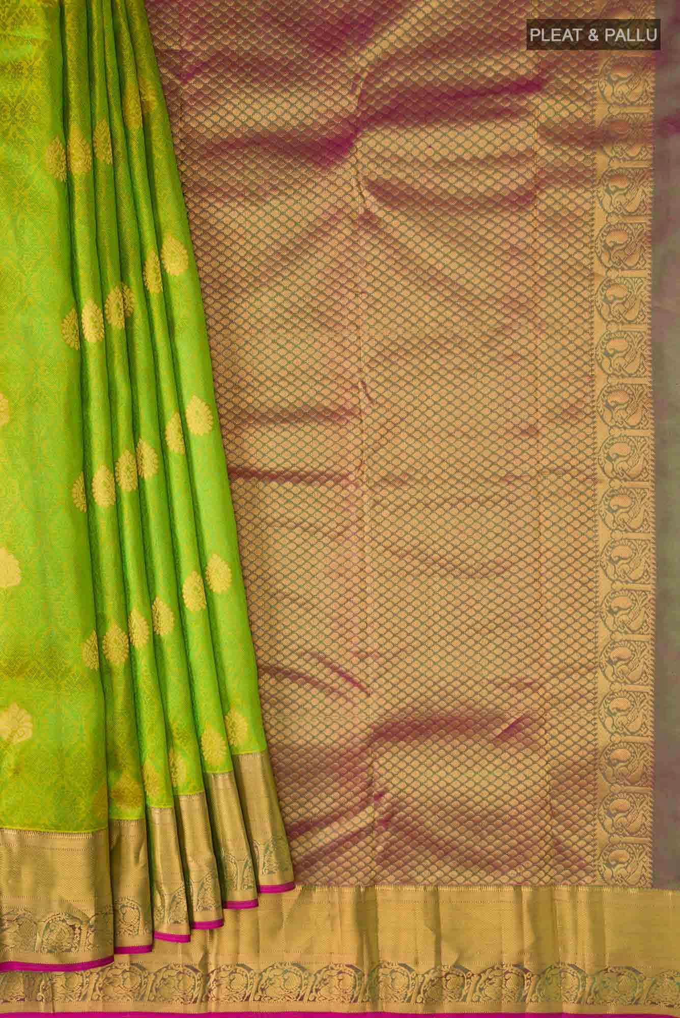 Green Kanchipuram Silk Saree