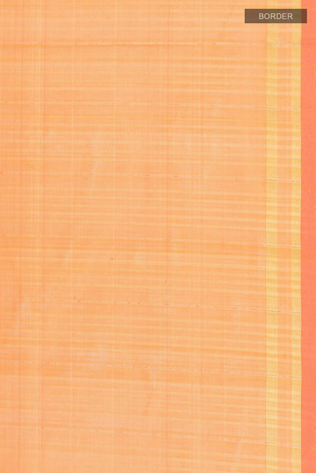 Orange Silk Cotton Saree