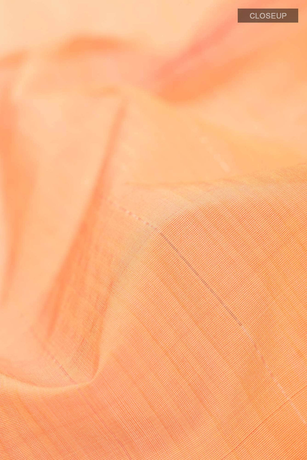 Orange Silk Cotton Saree